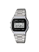 Zegarki męskie - Casio A158WEA-1EF Retro - miniaturka - grafika 1