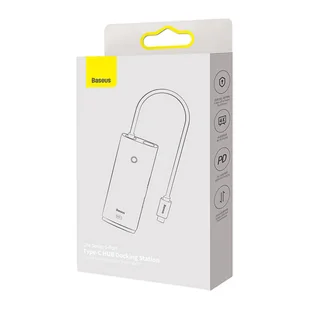 Hub Baseus OS Lite 6-Port (Typ-C do HDMI+USB3.0*2+PD+SD/TF) (czarny) - Huby USB - miniaturka - grafika 8