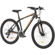 Rowery - Rower górski MTB INDIANA X-Pulser 2.6 M15 26 cali męski Czarno-pomarańczowy - miniaturka - grafika 1