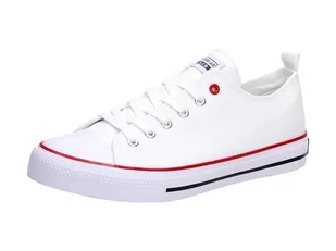 American Club Białe trampki męskie AMERICAN DSLN LH54/21 - - Trampki męskie - miniaturka - grafika 1