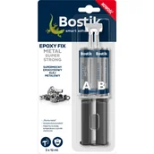 Kleje i inne preparaty budowlane - Supermocny epoksydowy klej metalowy 2 x 12 ml - miniaturka - grafika 1