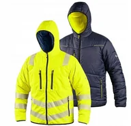 Odzież robocza - Kurtka dwustronna odblaskowa ostrzegawcza HI-VI CHESTER rozm. XXL - miniaturka - grafika 1