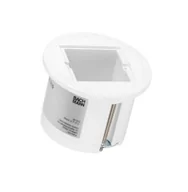 Gniazdka elektryczne - Bachmann Gniazdo PIX moduł pusty biały - miniaturka - grafika 1