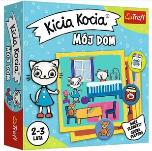 Trefl Kicia Kocia Mój Dom - Gry planszowe - miniaturka - grafika 2