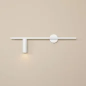 Lampy ścienne - Oświetlenie ścienne Trevo 1104C Aldex downlight prosty biały - miniaturka - grafika 1