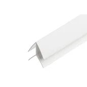 Listwy i profile - Listwa kątowa zewnętrzna do paneli ściennych PVC 3 m biała Cezar - miniaturka - grafika 1