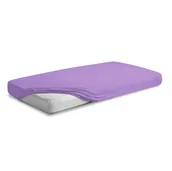 Prześcieradła - Prześcieradło Frotte 160x200 Premium z gumką jasnofioletowe Matex - miniaturka - grafika 1
