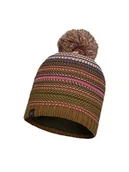 Czapki damskie - Buff Czapka w kolorze brązowym ze wzorem - miniaturka - grafika 1