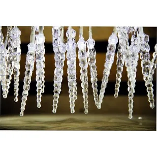 Lampki sople 30 LED zimny biały Bulinex - Oświetlenie świąteczne - miniaturka - grafika 1