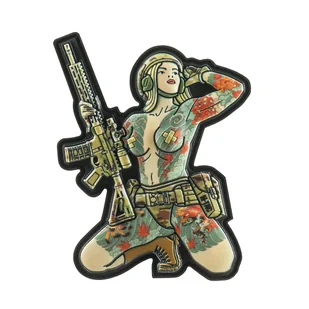 M-Tac - Naszywka Tactical Girl №1 Yakuza - PVC - Pełny kolor - 51116101 - Odzież taktyczna i umundurowanie - miniaturka - grafika 1