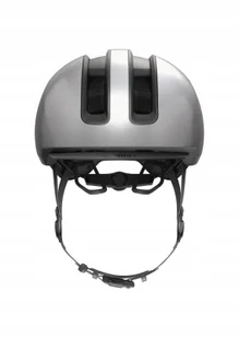 Kask rowerowy Abus Hud-Y gleam silver L 57-61cm - Kaski rowerowe - miniaturka - grafika 1
