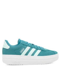 adidas Sneakersy Vl Court Bold J IH4778 Niebieski - Buty dla dziewczynek - miniaturka - grafika 1