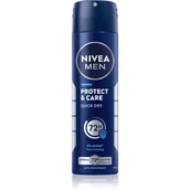 Dezodoranty i antyperspiranty męskie - Nivea Men Protect&care Antyperspirant 150ml - miniaturka - grafika 1