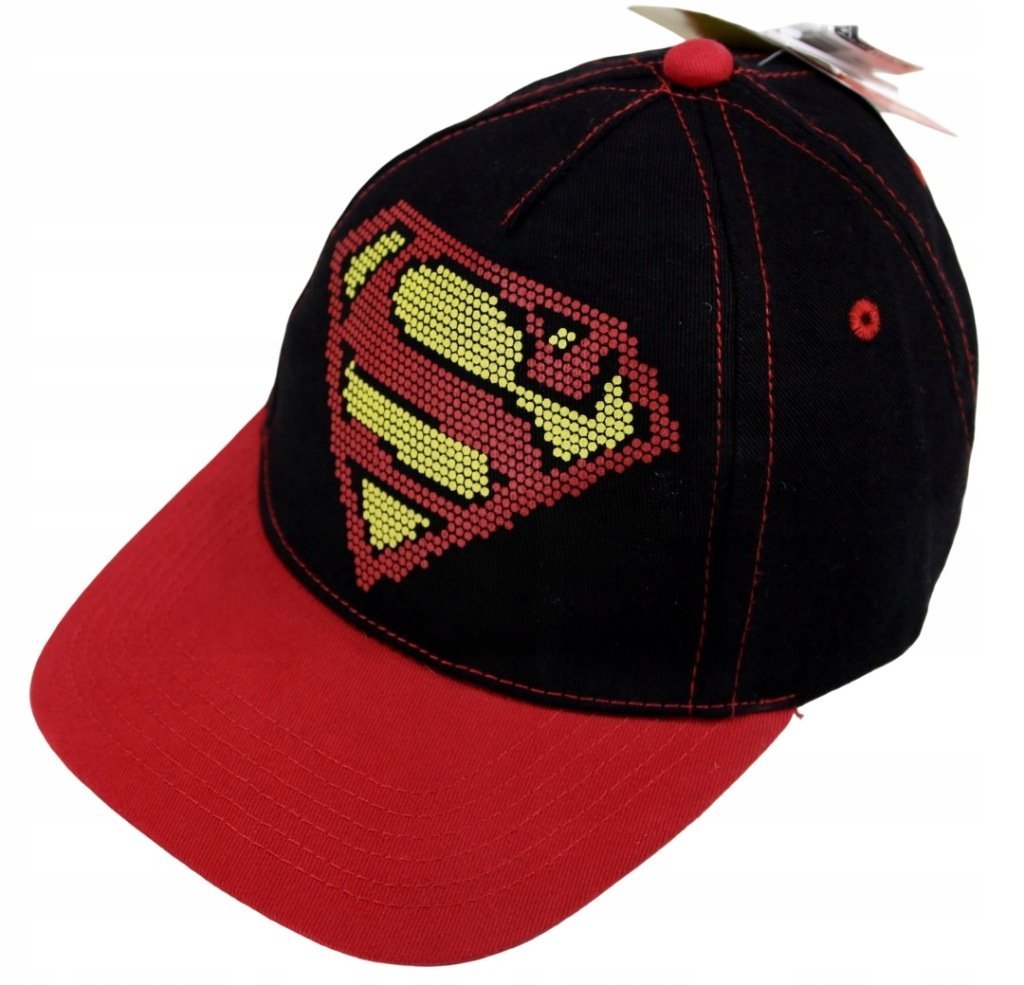 Czapka z daszkiem dziecięca chłopięca Superman DC-Comics 52-56cm Logo Lato