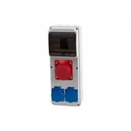 Bezpieczniki elektryczne - Rozdzielnica 6S Ulisse MIDI 32A 5p 2x230V 6modułów - miniaturka - grafika 1