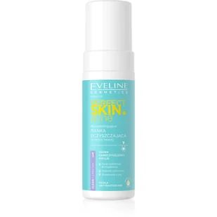 Eveline Cosmetics Perfect Skin.acne Mikropeelingująca pianka oczyszczająca do mycia twarzy 150ml - Pozostałe kosmetyki do pielęgnacji twarzy - miniaturka - grafika 1