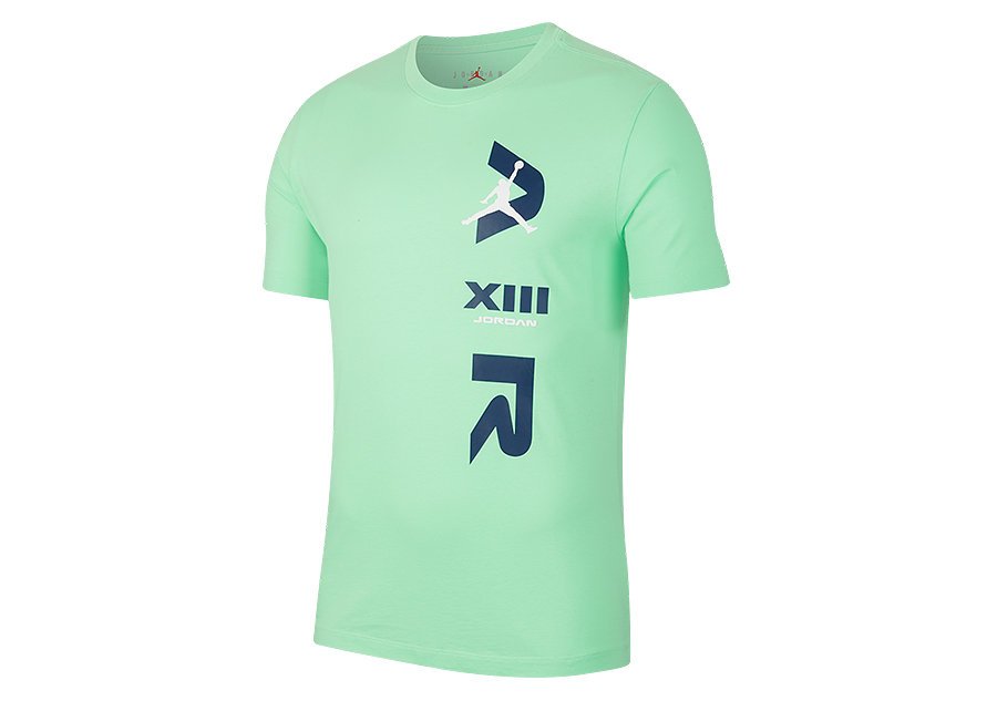 Nike Air Jordan Legacy Aj13 Tee Illusion Green