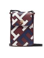 Etui i futerały do telefonów - Etui na telefon TOMMY HILFIGER - Iconic Tommy Phone Pouch Mono AW0AW14002 0KP - miniaturka - grafika 1