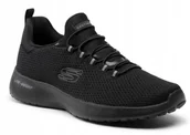 Buty sportowe męskie - Skechers Buty Męskie Sportowe Dynamight czarne lekkie 41 Eu - miniaturka - grafika 1