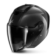 Kaski motocyklowe - Kask Otwarty Shark RS Jet Carbon Skin CzarnyXXL - miniaturka - grafika 1
