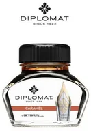 Naboje i atramenty - Atrament do piór wiecznych DIPLOMAT, w kałamarzu, 30 ml, karmelowy - miniaturka - grafika 1