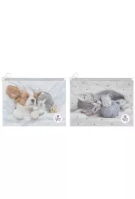 Teczka A4 na suwak The Sweet Pets mix - Teczki i skoroszyty - miniaturka - grafika 1