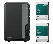Serwery plików NAS i macierze dyskowe - Synology DS225+ 2x 4TB HDD HAT3300-4T DS225+_2x4TB (1349981+2*1161640) - miniaturka - grafika 1