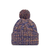 Czapki damskie - Buff Czapka Knitted & Fleece Band Ultramarine Niebieska Unisex Dziecko - miniaturka - grafika 1