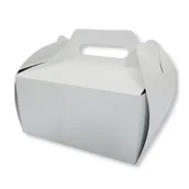 Opakowania gastronomiczne - Pudełko na tort 25x25x12cm koszyk 10szt - miniaturka - grafika 1
