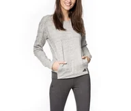 Bluzy damskie - Bluza Damska adidas Cotton Fleece Crew Sweat S93954-XL - miniaturka - grafika 1