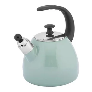 Czajnik emaliowany Balbina stożek 2,5 L szałwiowy - Czajniki na gaz - miniaturka - grafika 1