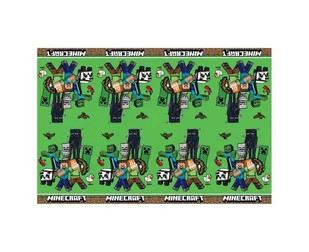 OBRUS PLASTIKOWY MINECRAFT 120X180 CM - Obrusy i serwetki - miniaturka - grafika 1