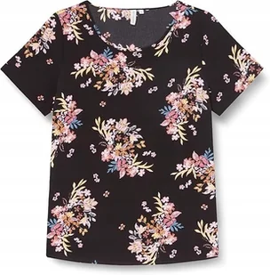 ONLY DAMSKA BLUZKA Z KRÓTKIM RĘKAWEM WZORZYSTA 44 JGR - Bluzki damskie - miniaturka - grafika 1