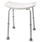 Akcesoria dla osób starszych i niepełnosprawnych - Regulowany taboret łazienkowy, krzesło prysznicowe - miniaturka - grafika 1