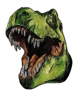 Puzzle - Puzzle Drewniane Dla Dorosłych Kolory Dinozaur A3 - miniaturka - grafika 1