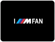 Podkładki pod mysz - PODKŁADKA POD MYSZKĘ BMW M3 Z IMIENIEM 23x19CM DO LAPTOPA - miniaturka - grafika 1