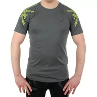 Koszulki męskie - Koszulka Asics Stripe SS Top męska t-shirt sportowy termoaktywny-S - miniaturka - grafika 1
