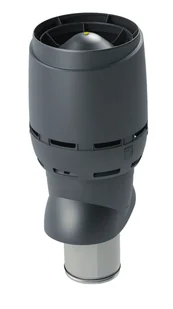 VILPE WENTYLATOR DACHOWY ECO FLOW 200P/500 Szary RR23 RAL7015 - Specjalistyczny sklep - Raty 0% - Kup z PayPo i zapłać za 30 dni - Rekuperatory i centrale - miniaturka - grafika 1