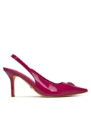 Sandały damskie - Guess Sandały FLJNASPAF05 Różowy - miniaturka - grafika 1