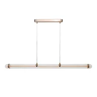 Lampy sufitowe - Zwis lampa nad wyspę Filo ABIGALI-LUCE Abigali LED 30W 3200K IP40 biała złota - miniaturka - grafika 1