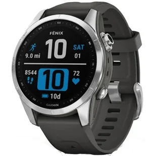 GARMIN Fenix 7S Pro Solar Grafitowy - Smartwatch - miniaturka - grafika 1
