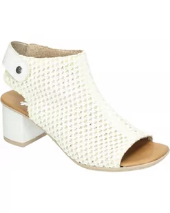 SANDAŁY RIEKER - 910178-03 BIAŁY - Rieker - Sandały damskie - miniaturka - grafika 1