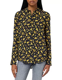 Tommy Hilfiger Damska koszula z krepą moss róża Fleur LS na co dzień, matowa kwiatowa ditsy, 38 - Koszule damskie - miniaturka - grafika 1