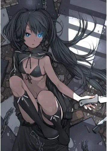 Plakat Black Rock Shooter brs_008 A3 (custom)