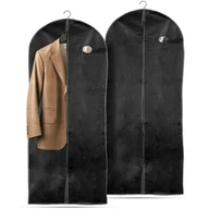 Pokrowce na ubrania - 2x Pokrowiec na Ubrania Odzież Garnitur Koszulę Płaszcz Sukienkę Ochronny - miniaturka - grafika 1