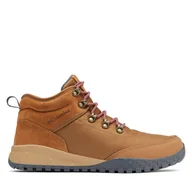 Buty trekkingowe męskie - Trekkingi Columbia Fairbanks™ Mid 2100881 Brązowy - miniaturka - grafika 1