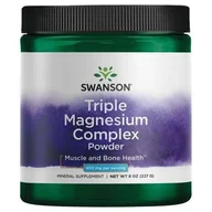 Witaminy i minerały - Swanson, Triple Magnesium Complex Prosz - miniaturka - grafika 1