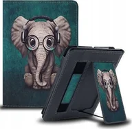 Etui do czytników e-book - Etui Smartcase do Kindle Paperwhite 11 / 12 11 generacja 6" ze słoniem 2022 - miniaturka - grafika 1