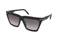 Okulary przeciwsłoneczne - Okulary przeciwsłoneczne Tom Ford Eden FT1110 01B - miniaturka - grafika 1