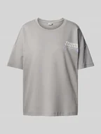 Koszulki i topy damskie - T-shirt z nadrukiem z napisem model ‘MOCCA IDA’ - miniaturka - grafika 1